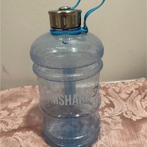 NEW Large Official Gymshark Water Bottle Jug With Strap